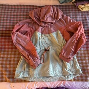 Colorblock Windbreaker Jacket